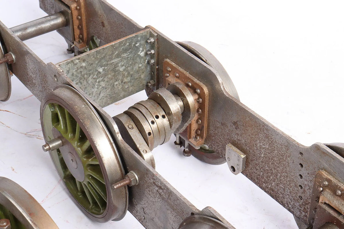 Pair 5 inch gauge GWR 0-6-0PT "Pansy" chassis, parts & castings