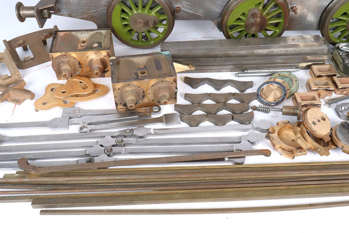 Pair 5 inch gauge GWR 0-6-0PT "Pansy" chassis, parts & castings