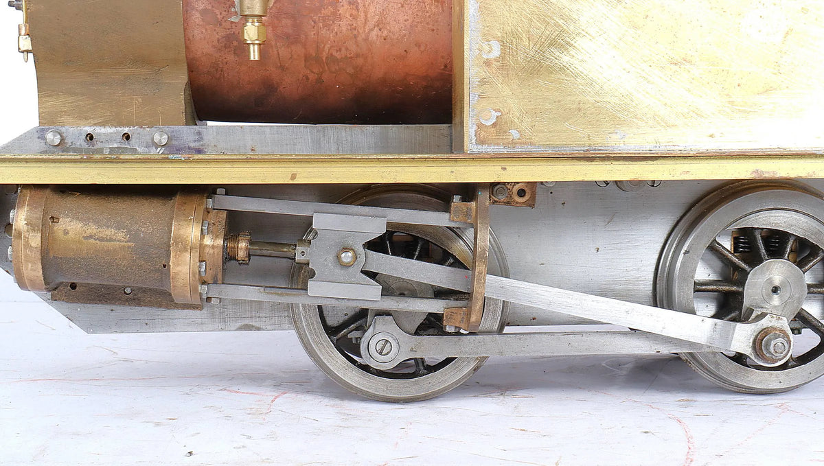 3 1/2 inch gauge part-built "Juliet" 0-4-0T