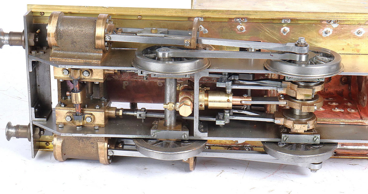 3 1/2 inch gauge part-built "Juliet" 0-4-0T