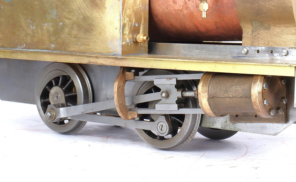 3 1/2 inch gauge part-built "Juliet" 0-4-0T