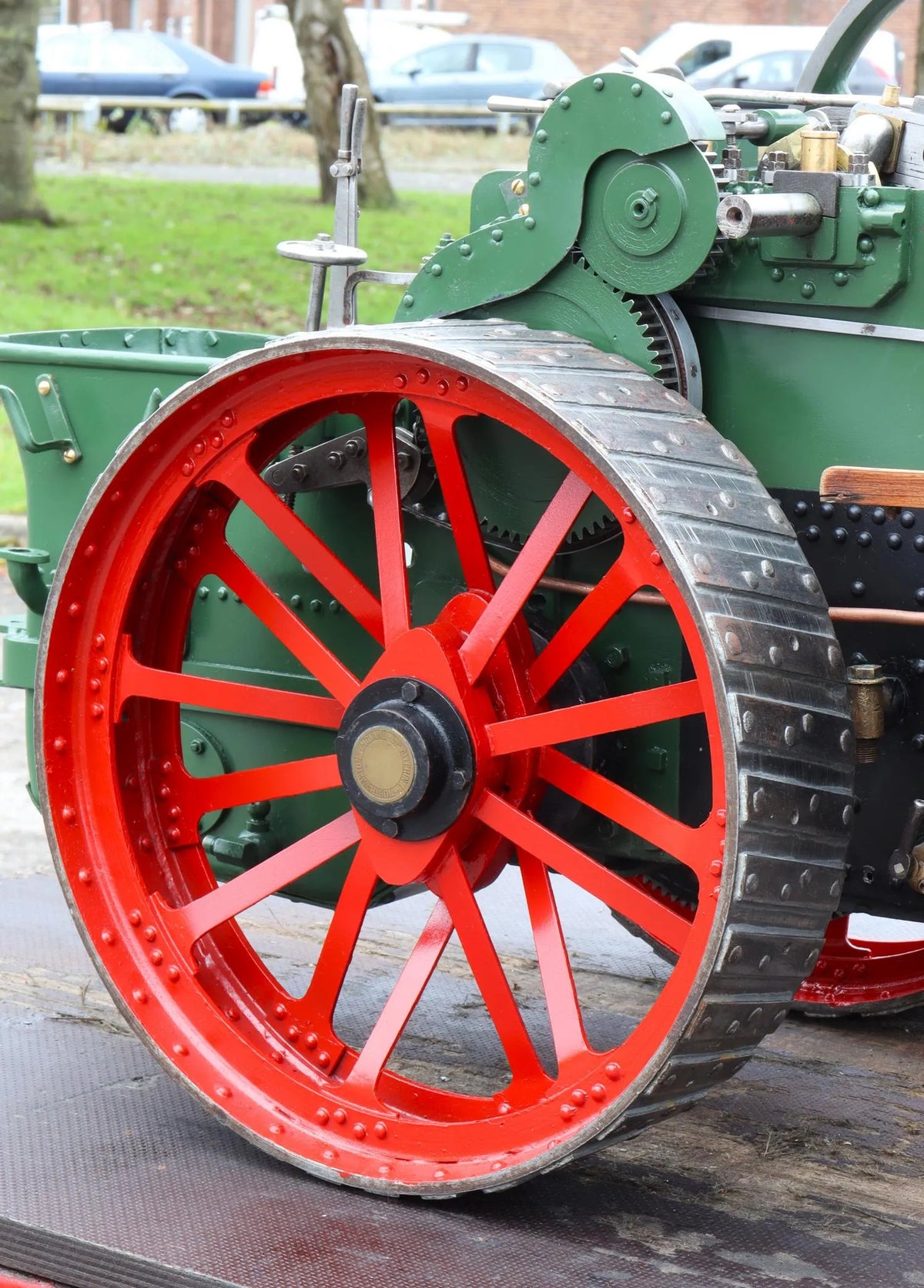 2 inch scale Allchin agricultural engine