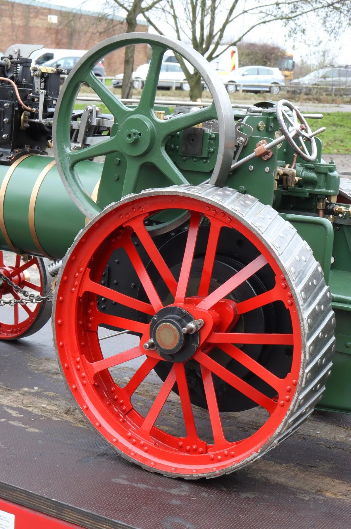 2 inch scale Allchin agricultural engine