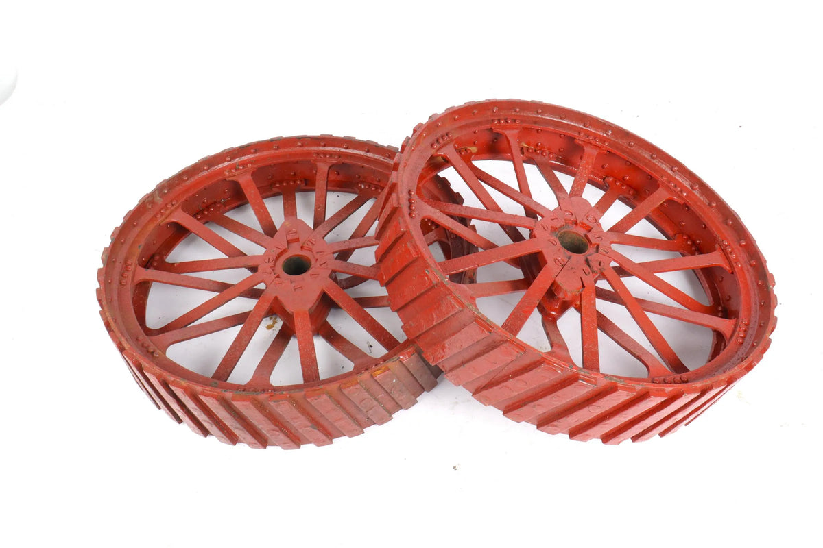 2 inch scale Fowler A3 traction engine rear wheels