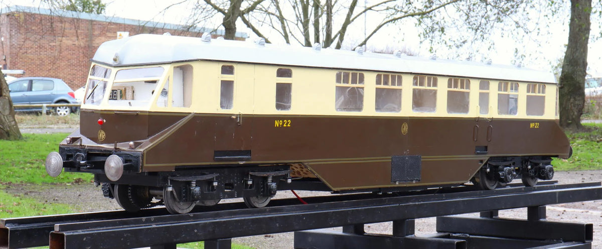 5 inch gauge GWR Railcar