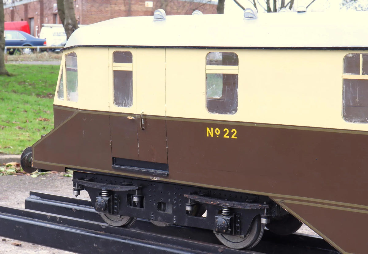 5 inch gauge GWR Railcar
