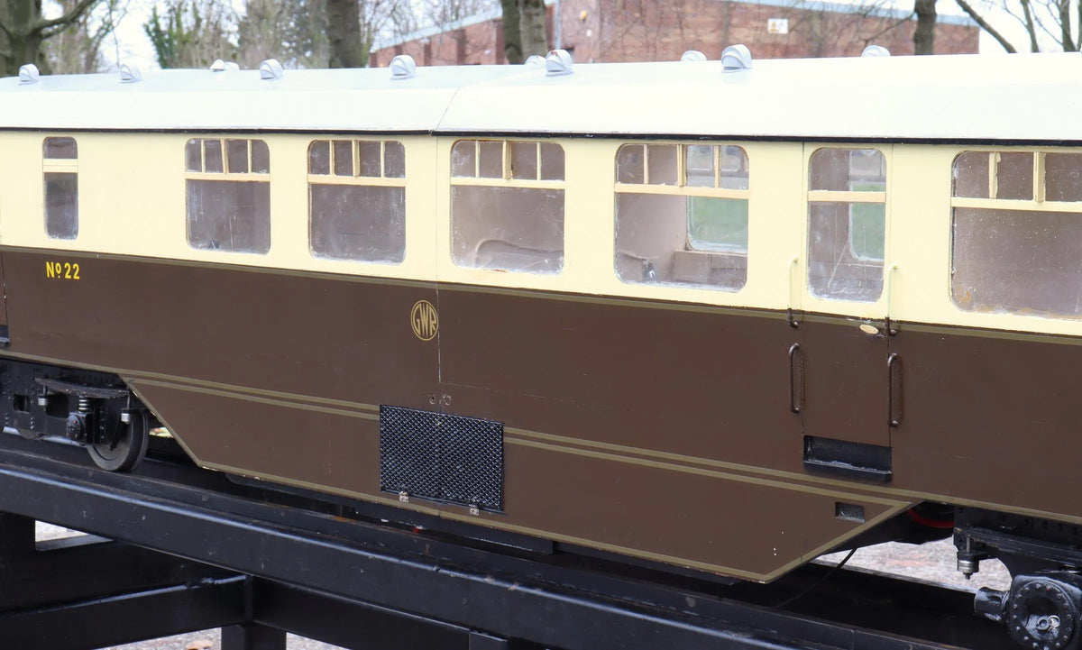 5 inch gauge GWR Railcar