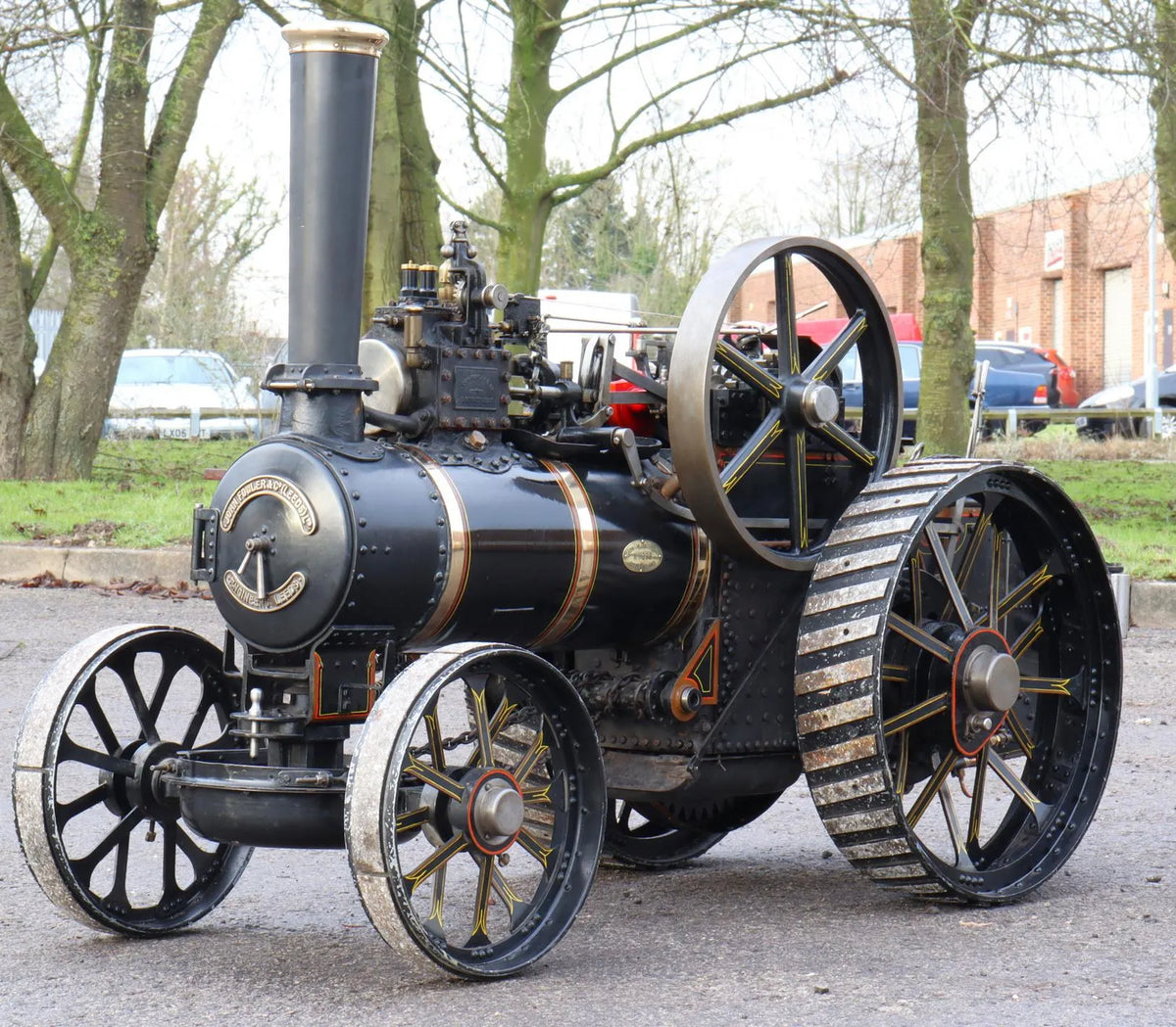 3 inch scale Fowler A7 agricultural engine