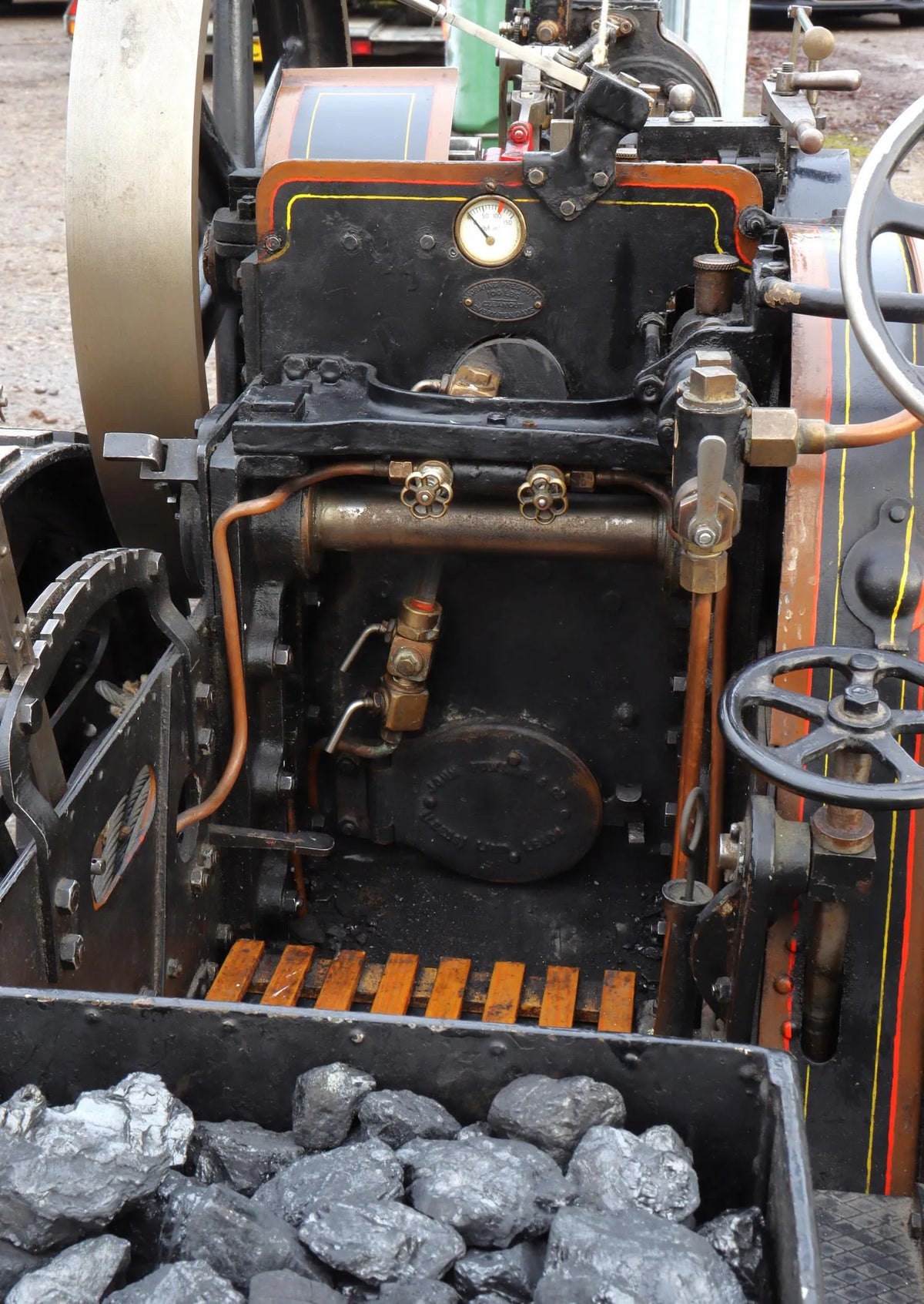 3 inch scale Fowler A7 agricultural engine