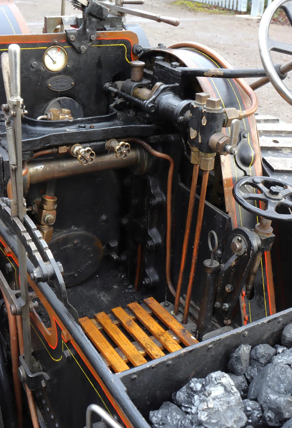 3 inch scale Fowler A7 agricultural engine