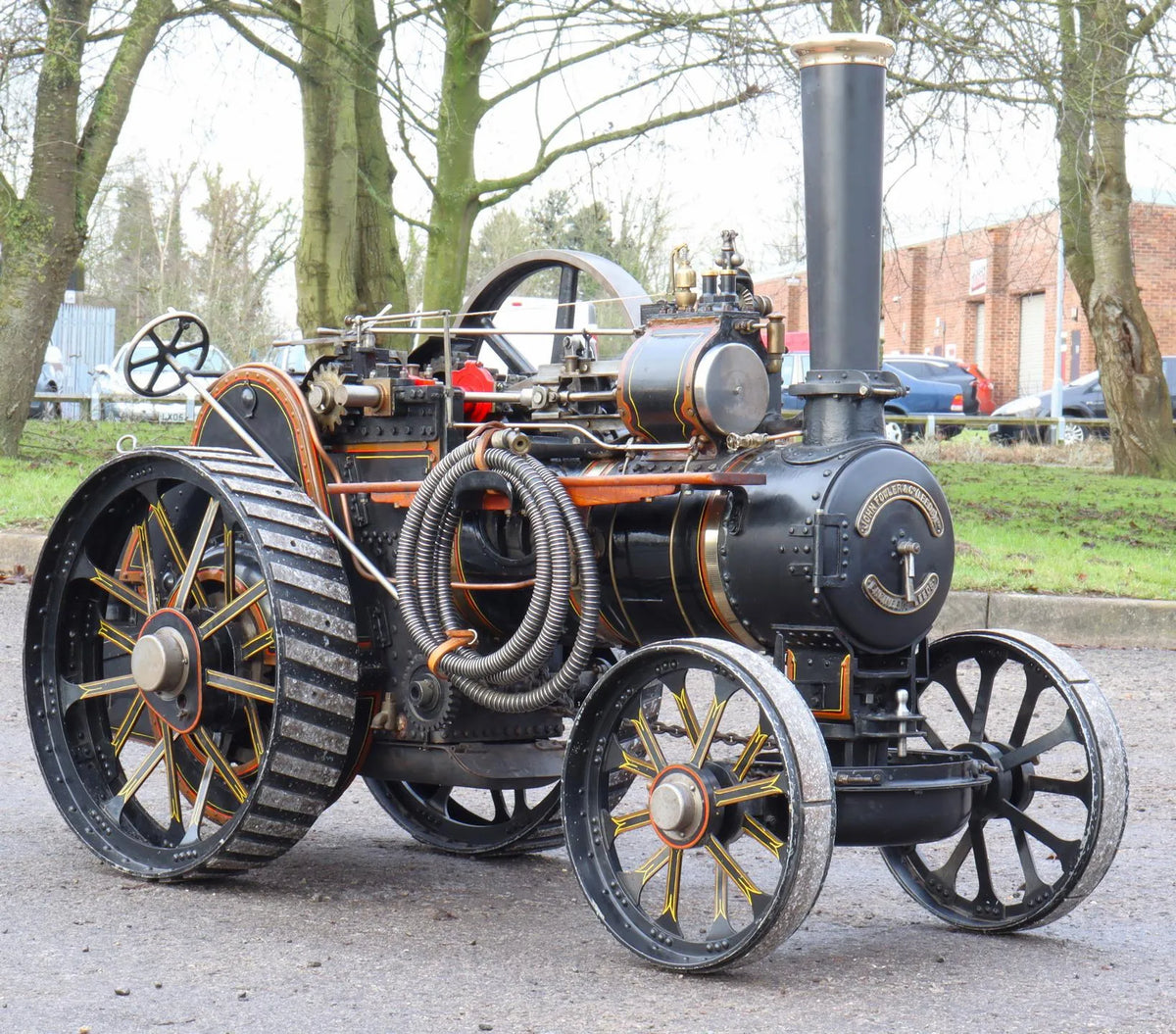 3 inch scale Fowler A7 agricultural engine