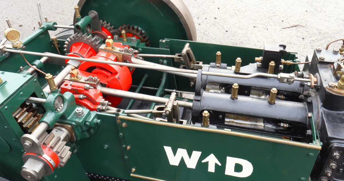 3 inch scale McLaren road locomotive