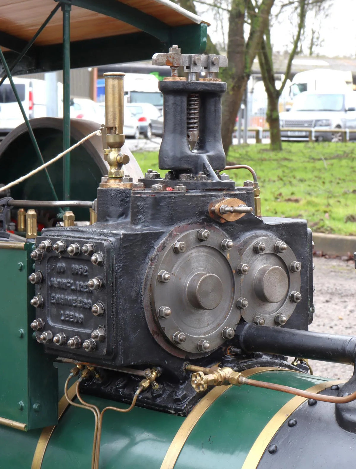 3 inch scale McLaren road locomotive