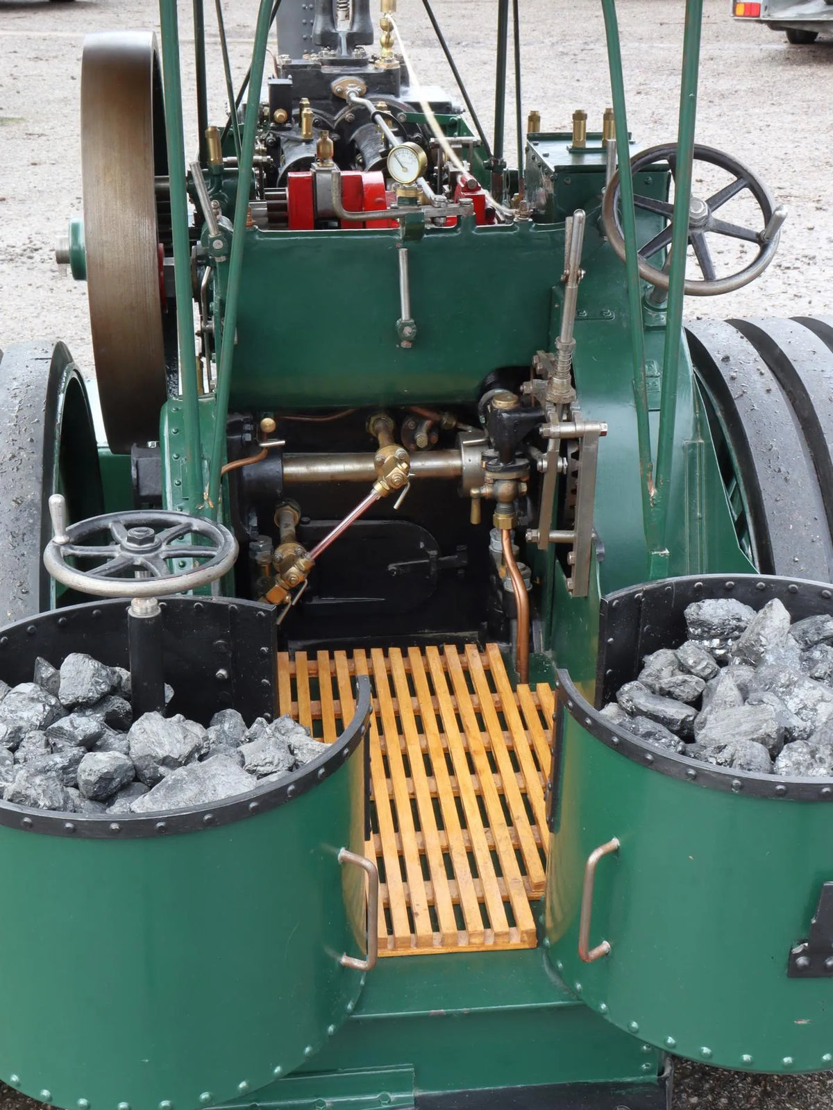 3 inch scale McLaren road locomotive