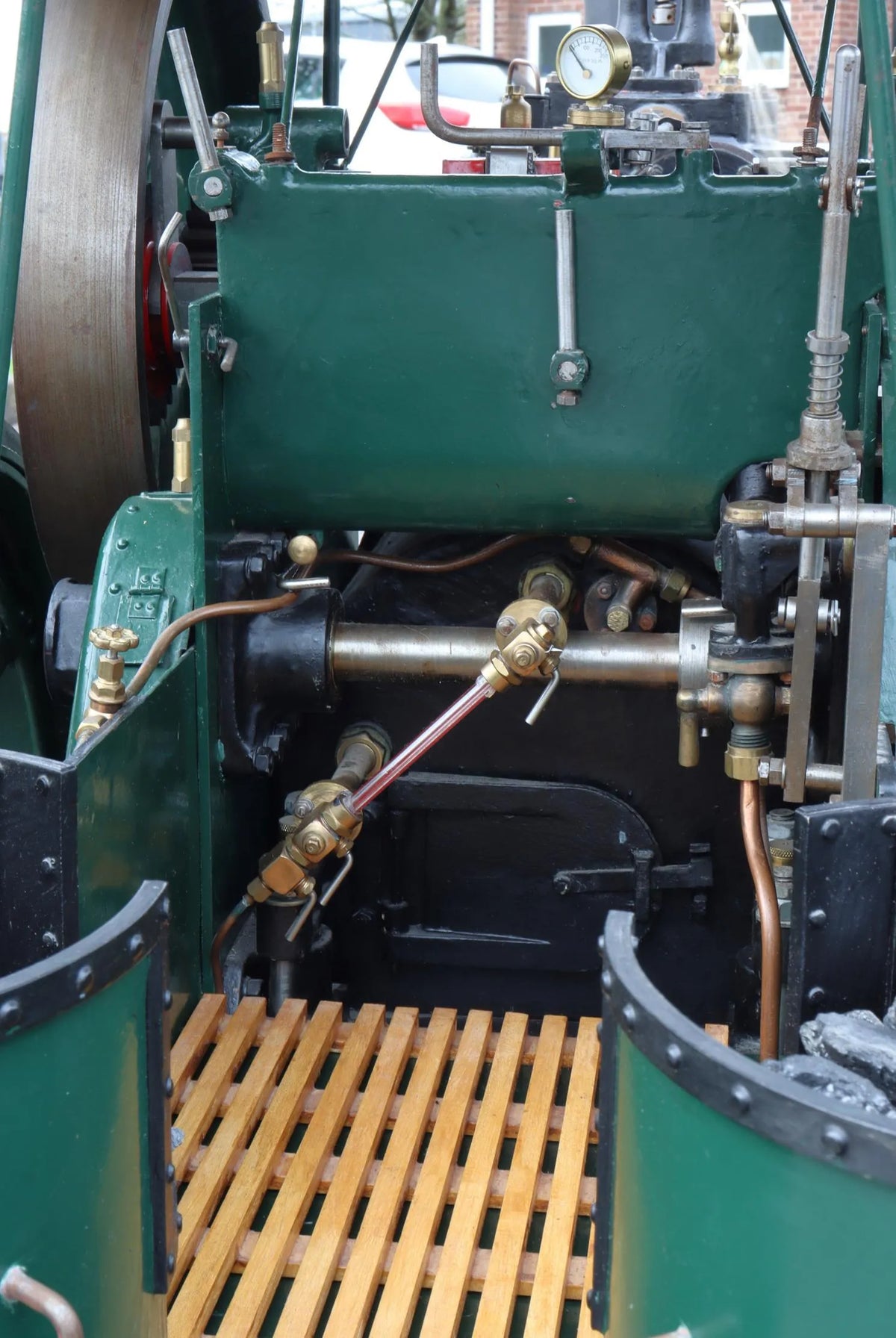 3 inch scale McLaren road locomotive