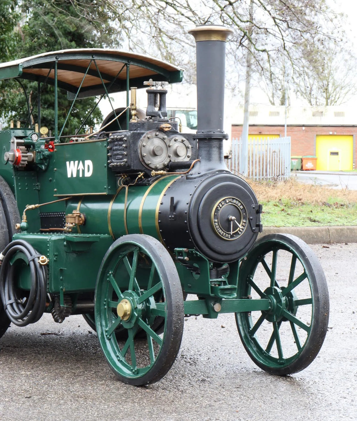 3 inch scale McLaren road locomotive