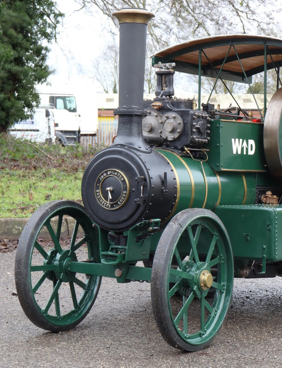 3 inch scale McLaren road locomotive