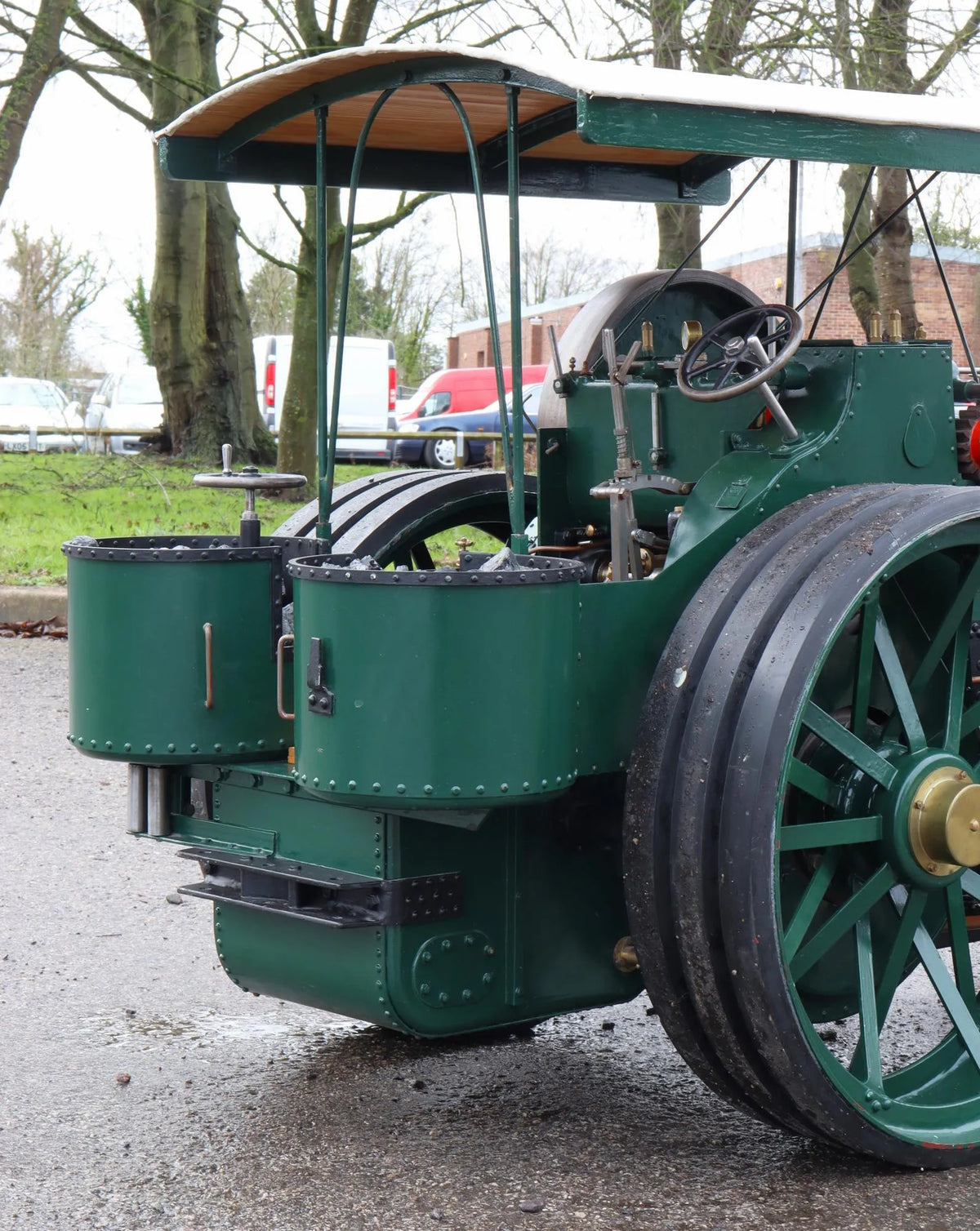 3 inch scale McLaren road locomotive
