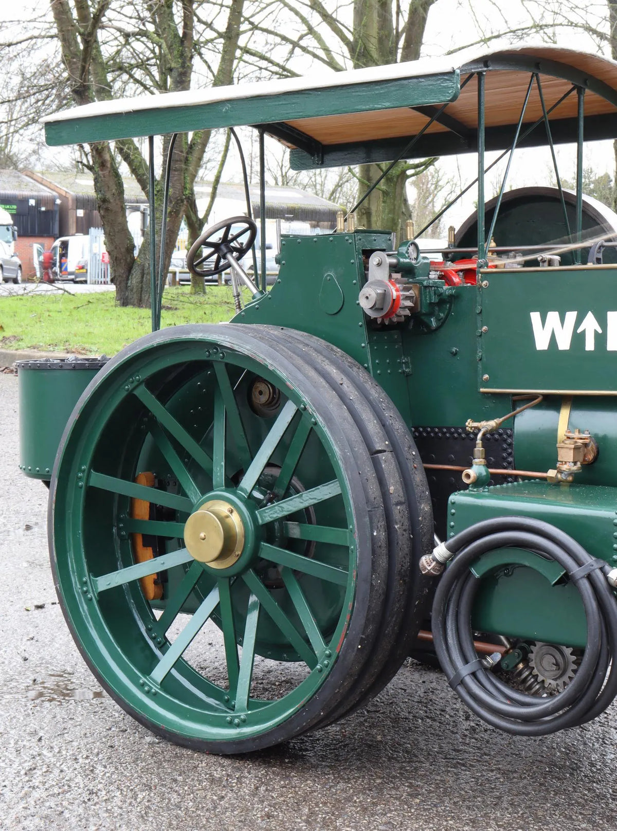 3 inch scale McLaren road locomotive