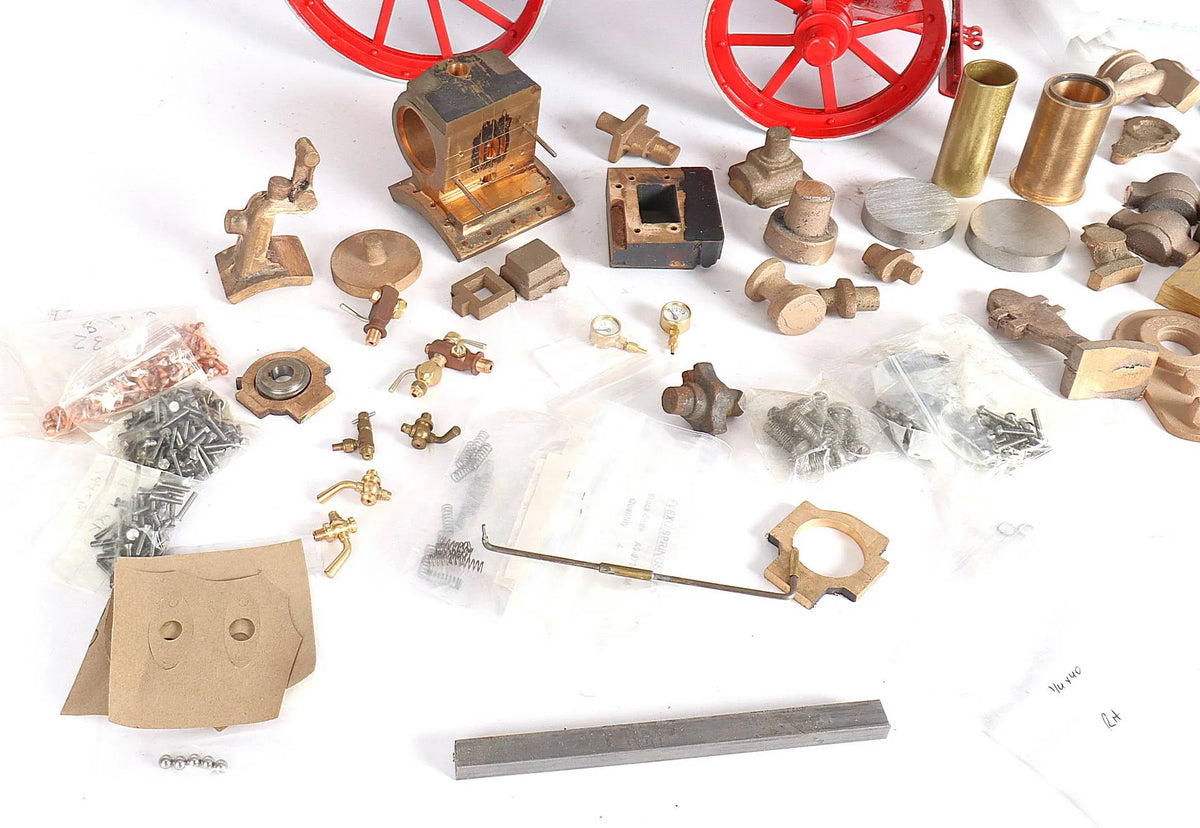 1 1/2 inch scale Marshall portable engine with commercial boiler