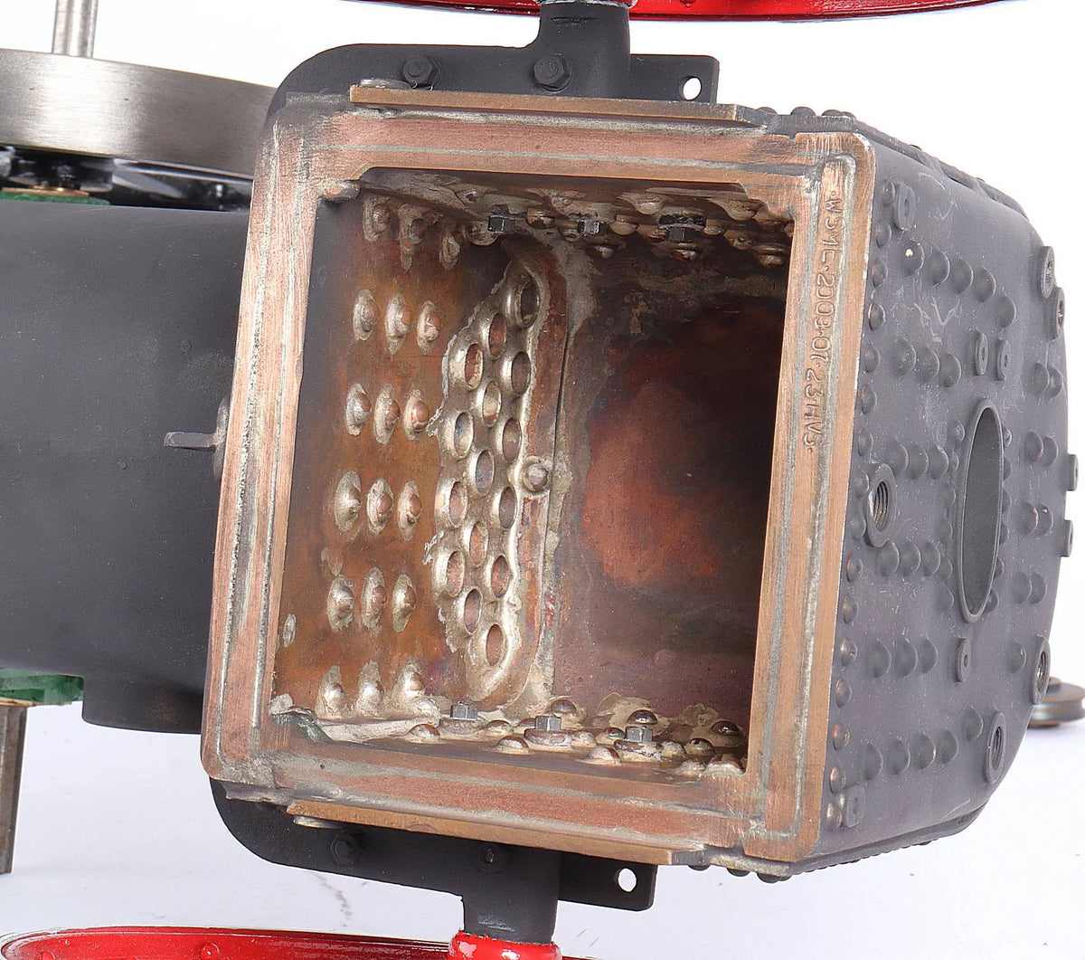 1 1/2 inch scale Marshall portable engine with commercial boiler