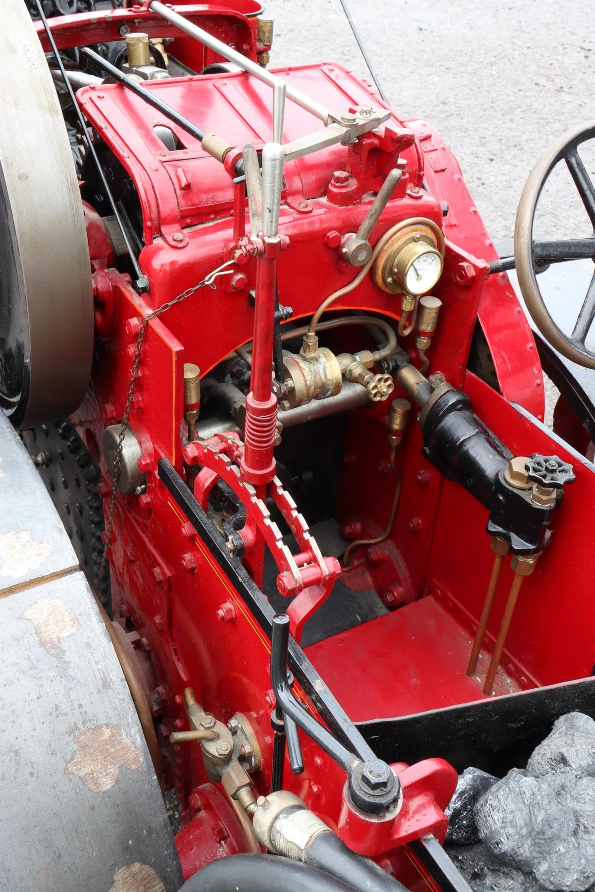 3 inch scale Marshall steam roller