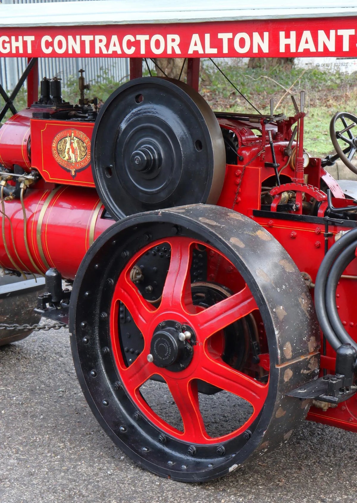3 inch scale Marshall steam roller