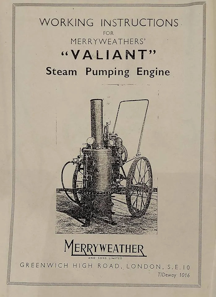 Merryweather No.1 "Valiant" fire pump