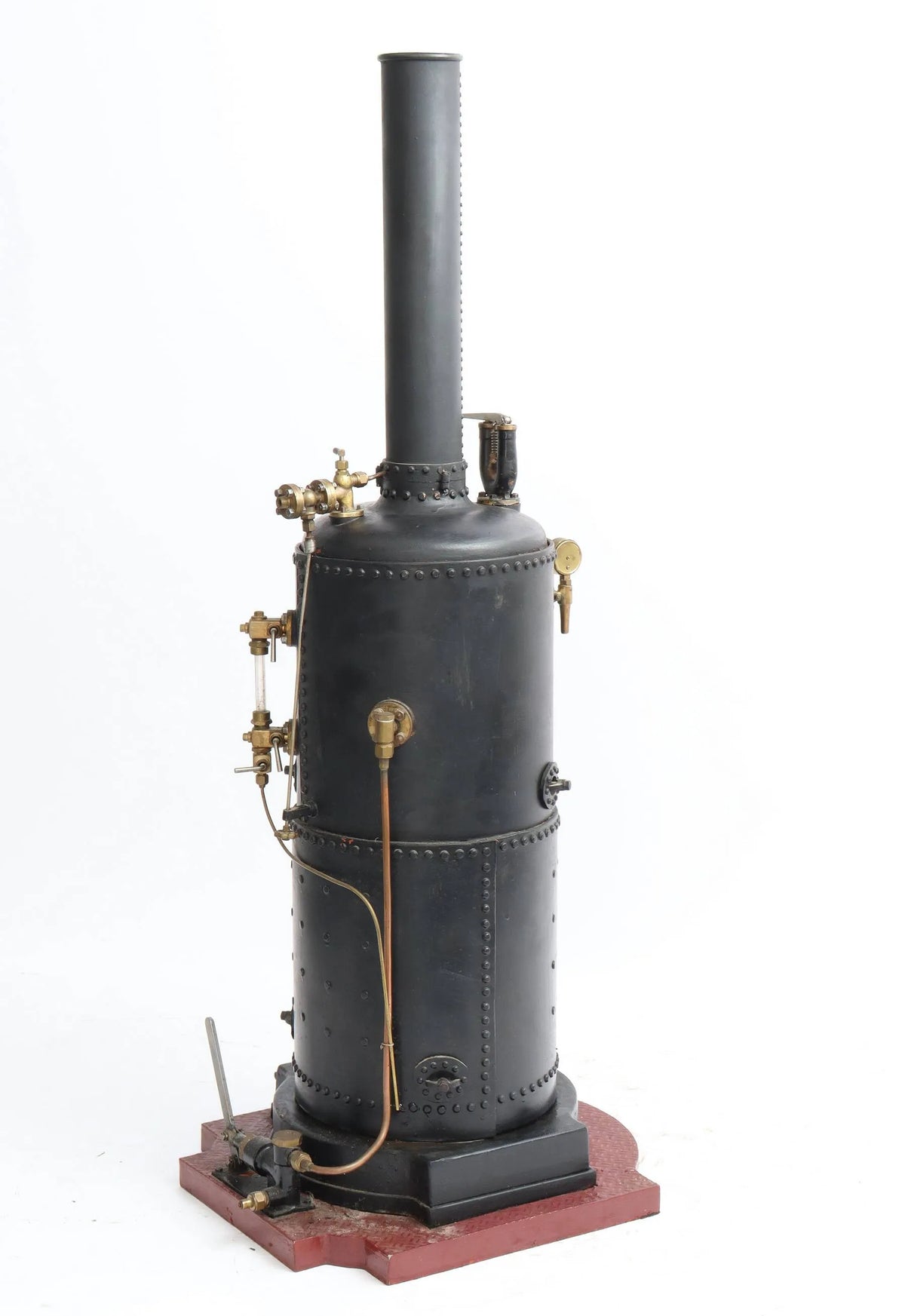 Vertical coal-fired boiler