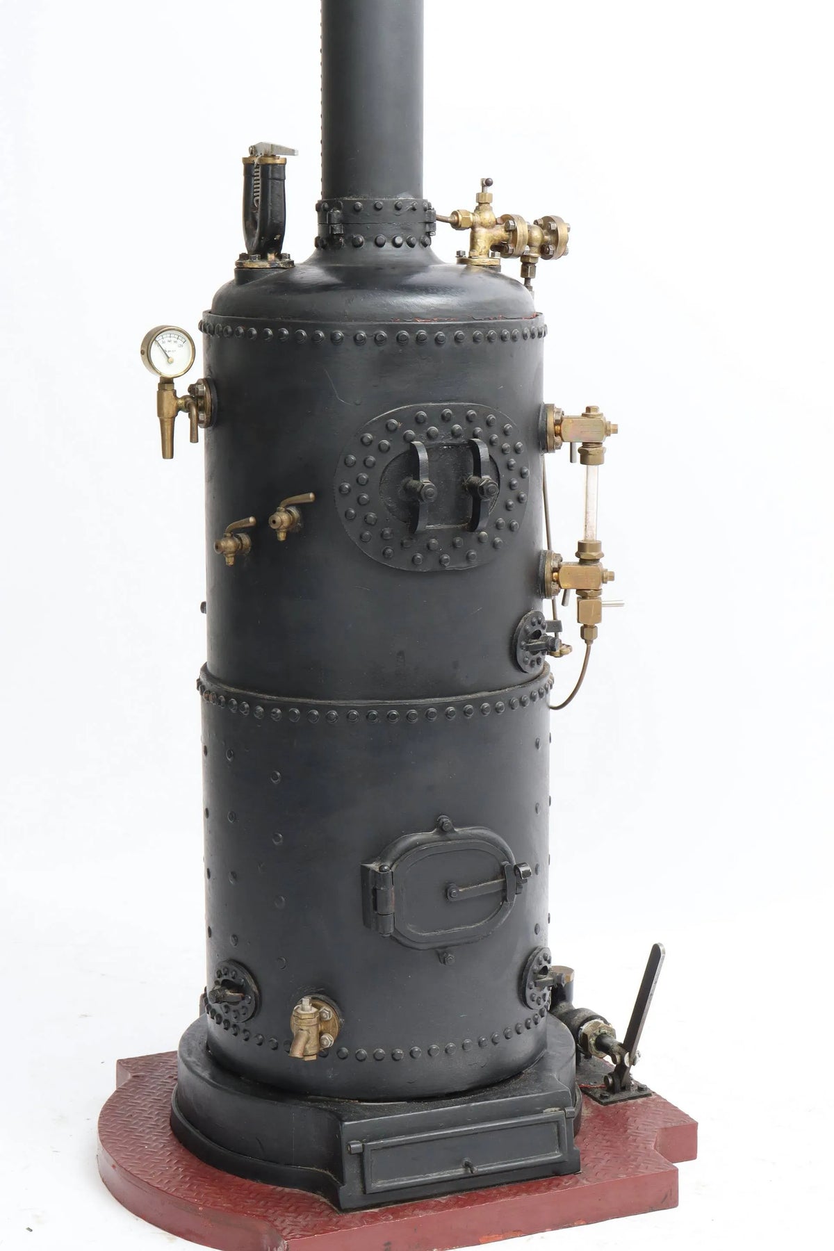 Vertical coal-fired boiler
