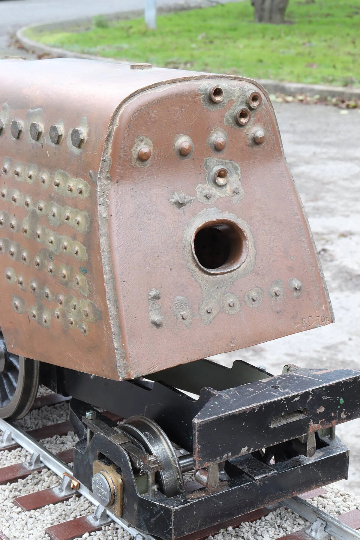 3 1/2 inch gauge BR Standard Class 7 with commercial boiler