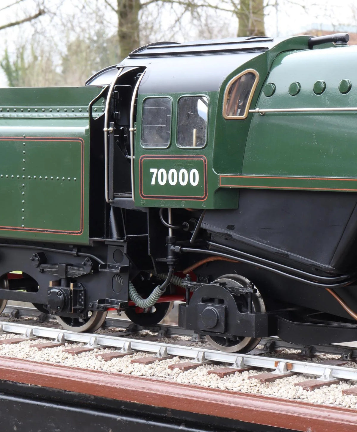 3 1/2 inch gauge BR Standard Class 7 "Britannia" 4-6-2