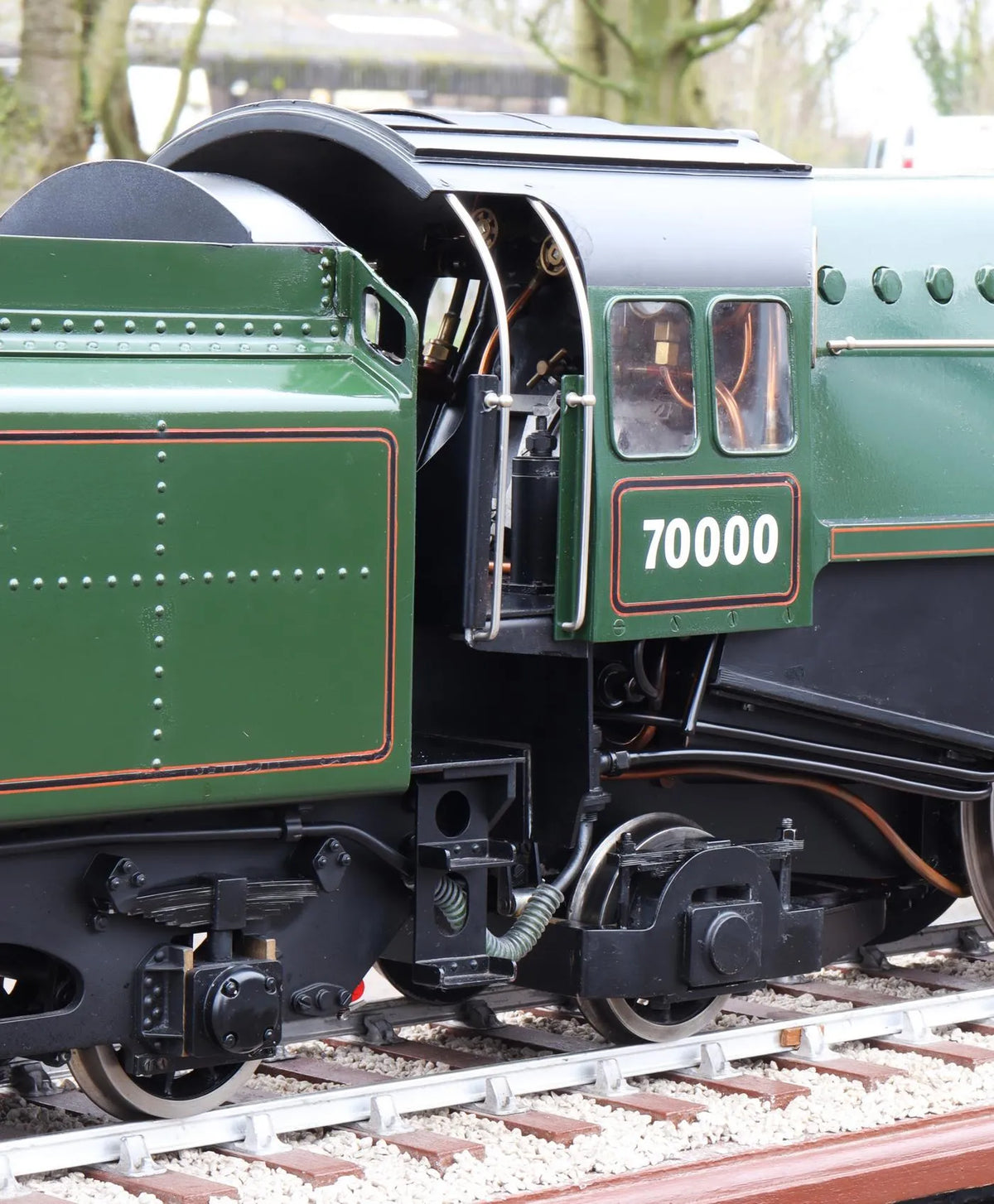 3 1/2 inch gauge BR Standard Class 7 "Britannia" 4-6-2