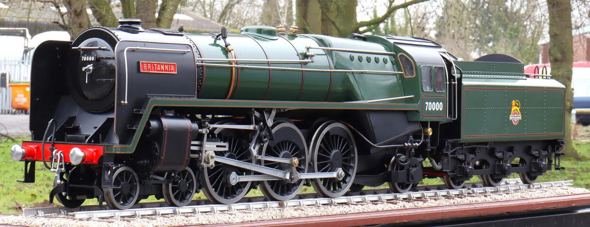 3 1/2 inch gauge BR Standard Class 7 "Britannia" 4-6-2