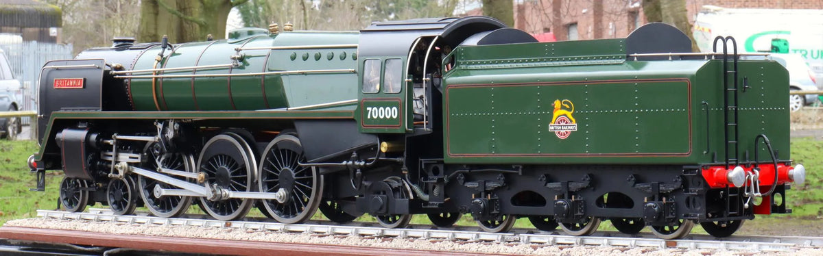 3 1/2 inch gauge BR Standard Class 7 "Britannia" 4-6-2
