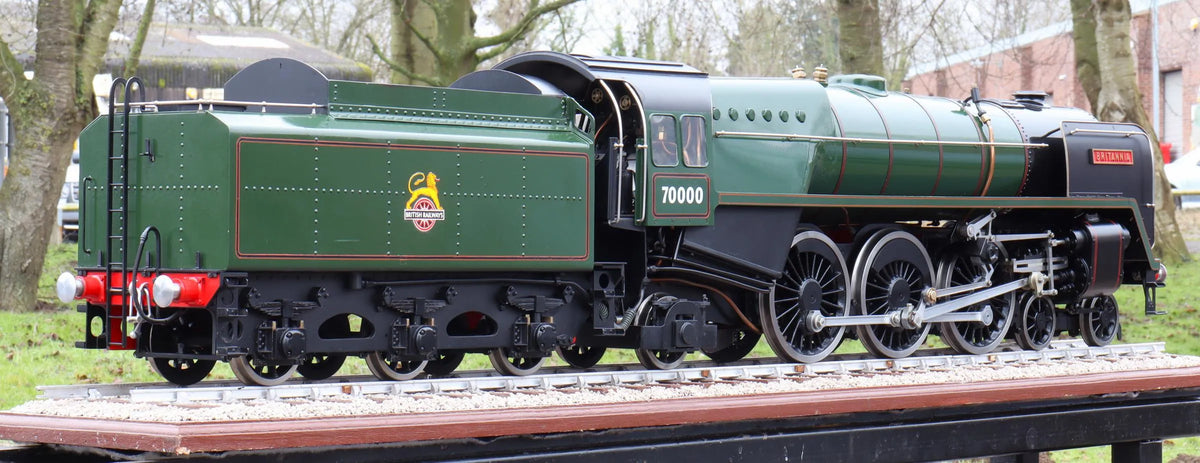 3 1/2 inch gauge BR Standard Class 7 "Britannia" 4-6-2