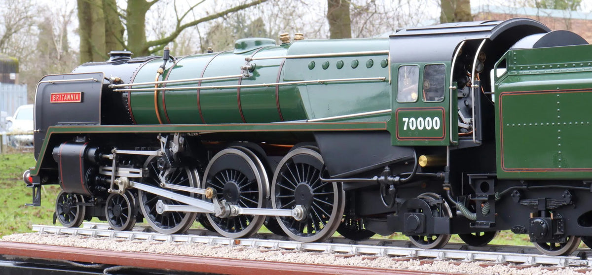 3 1/2 inch gauge BR Standard Class 7 "Britannia" 4-6-2