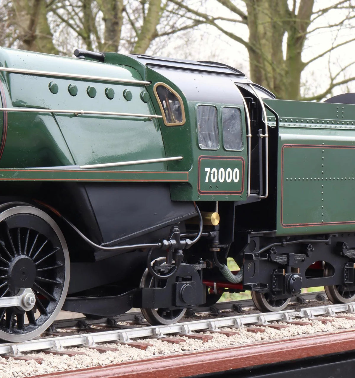 3 1/2 inch gauge BR Standard Class 7 "Britannia" 4-6-2