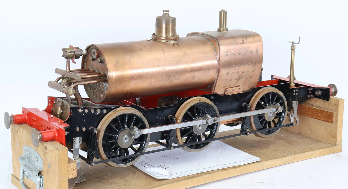 5 inch gauge GWR 57XX 0-6-0PT with commercial boiler