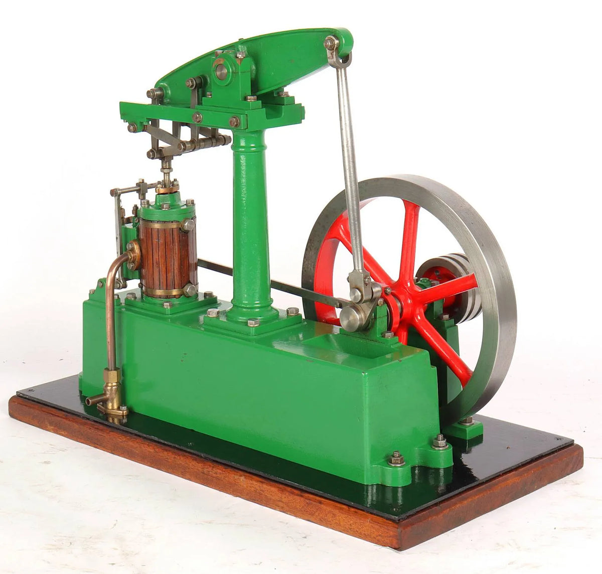 Stuart-style beam engine