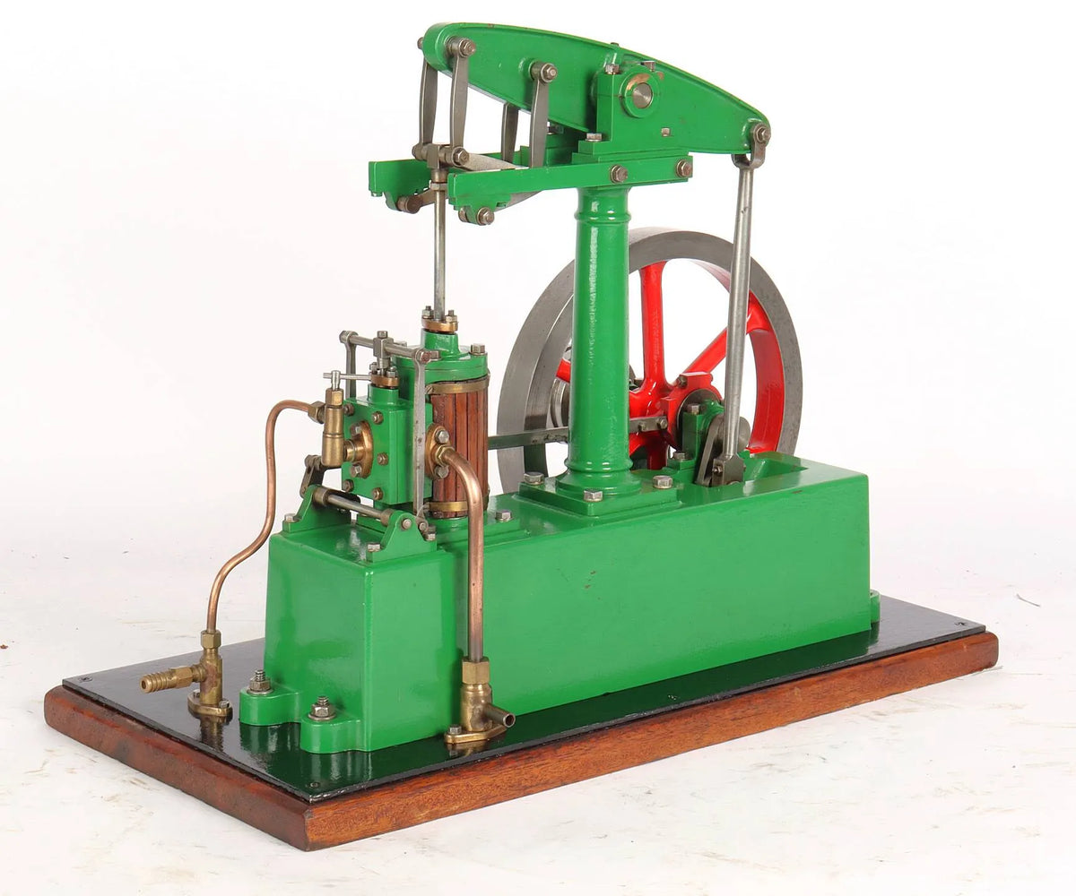 Stuart-style beam engine