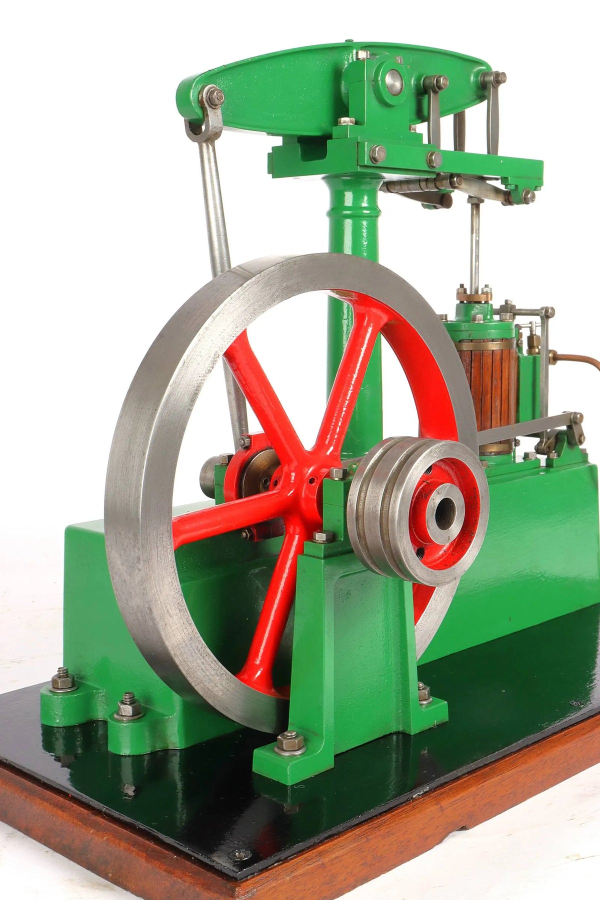 Stuart-style beam engine