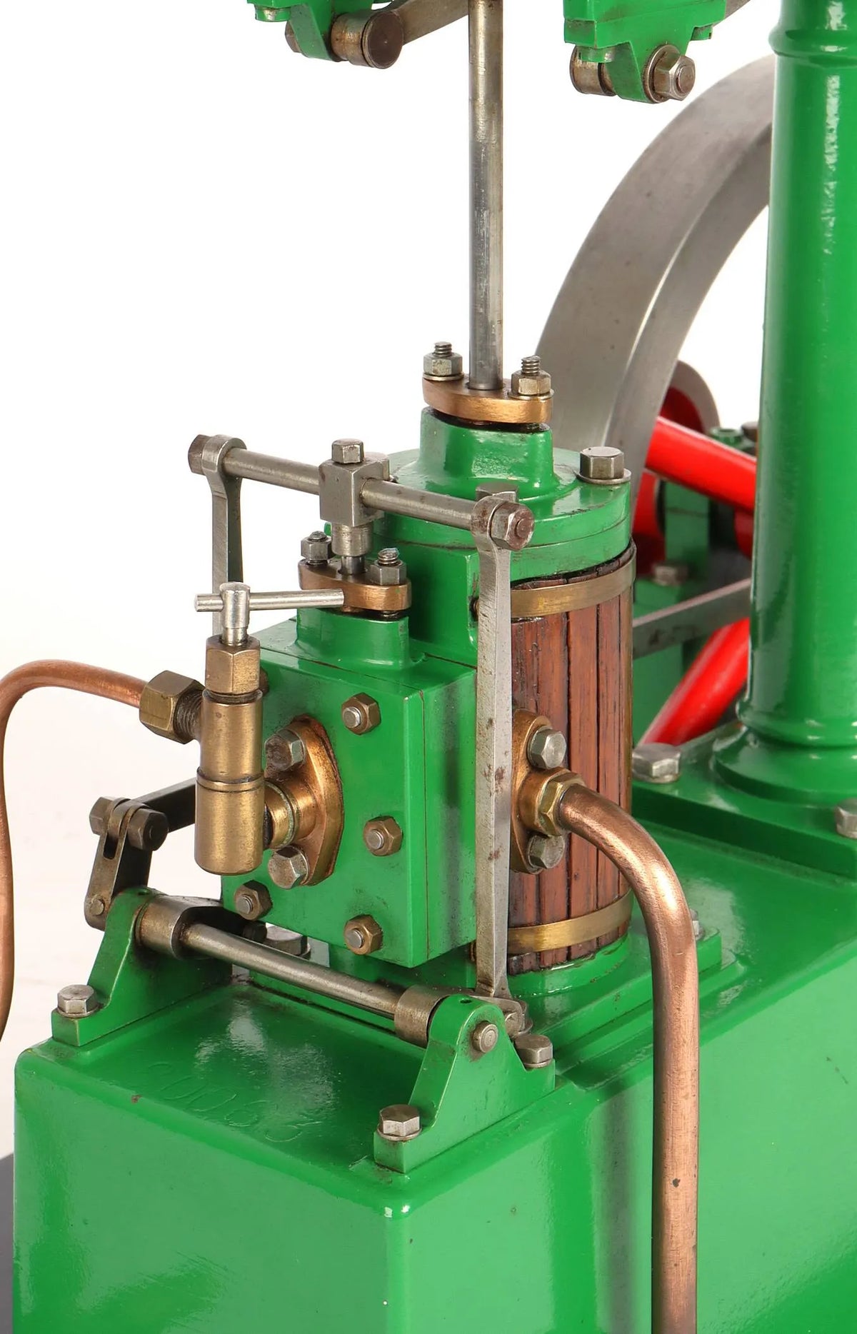 Stuart-style beam engine