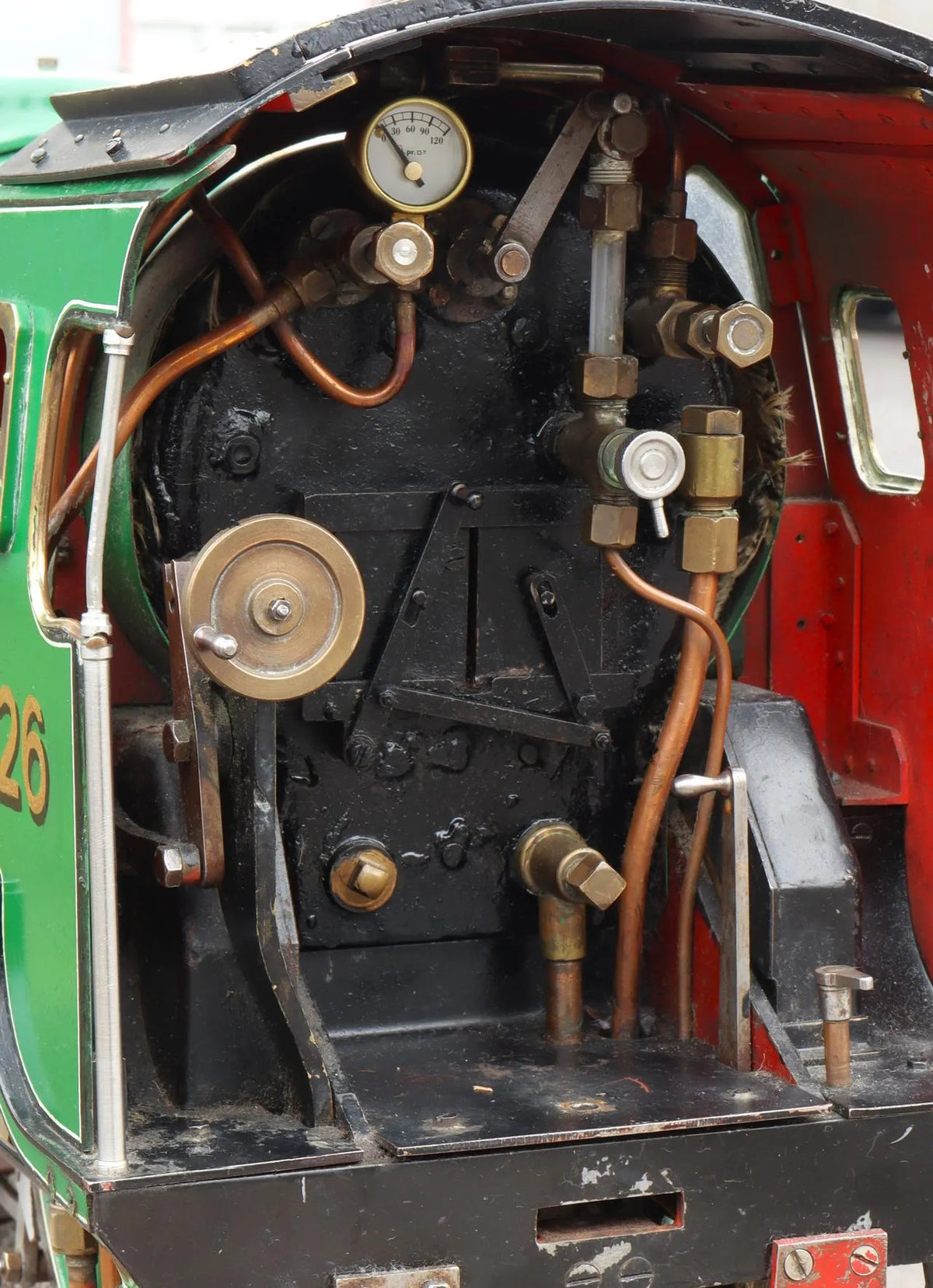 3 1/2 inch gauge Southern Schools 4-4-0