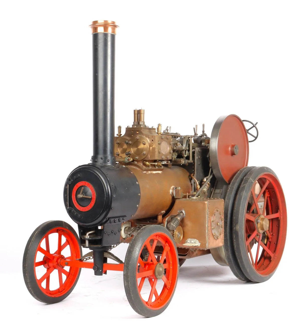 2 inch scale Ransomes, Sims & Jefferies DCC steam tractor