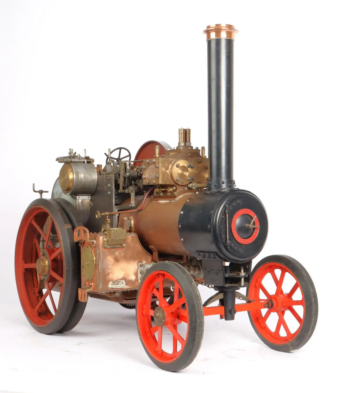 2 inch scale Ransomes, Sims & Jefferies DCC steam tractor