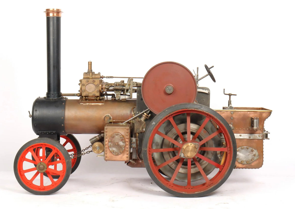 2 inch scale Ransomes, Sims & Jefferies DCC steam tractor