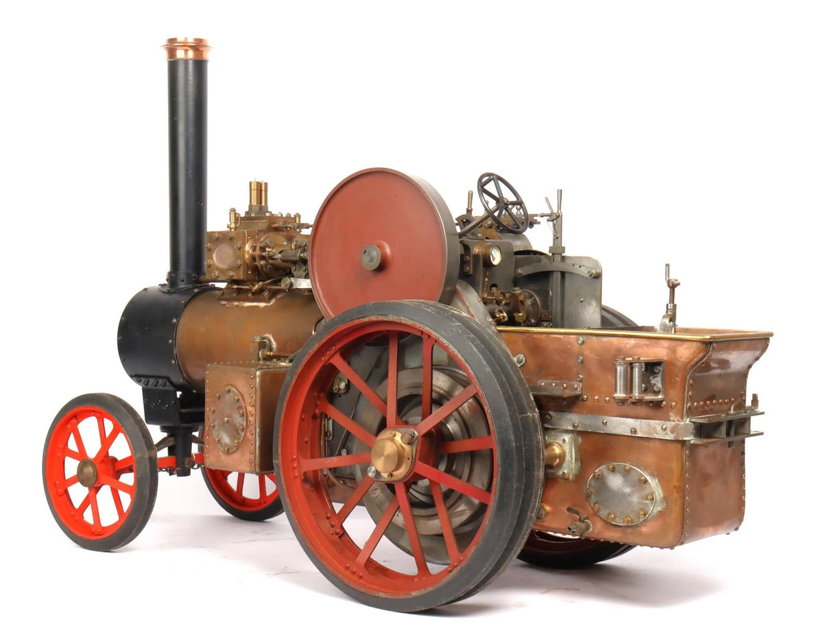 2 inch scale Ransomes, Sims & Jefferies DCC steam tractor