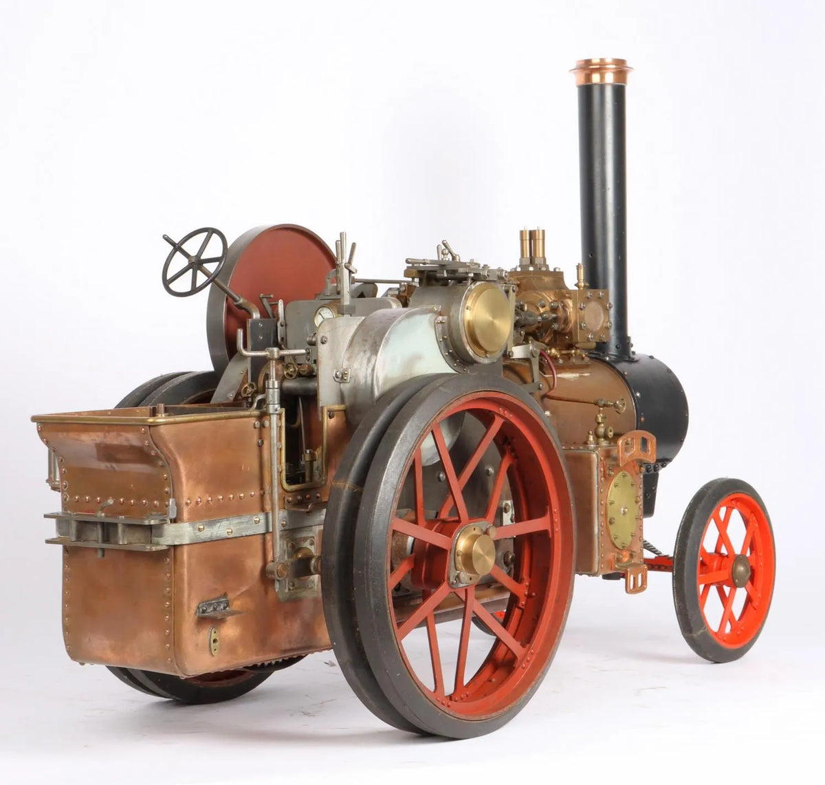 2 inch scale Ransomes, Sims & Jefferies DCC steam tractor