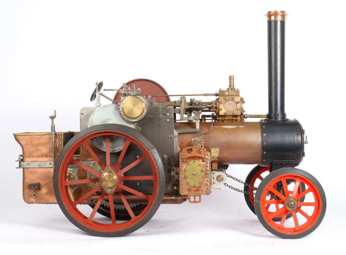2 inch scale Ransomes, Sims & Jefferies DCC steam tractor